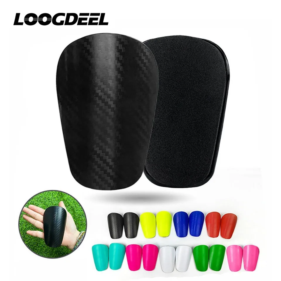 Loogdeel 1 Pair Mini Shin Guard Soccer Miniature Shin Guard for kids and Adults-Extra Small Protective Equipment shin Guards