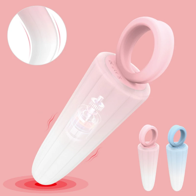 Vibrateur de point G de glace en forme de crème, Masturbation féminine, bâton souple, Plug Anal, clitoris_voghion.com