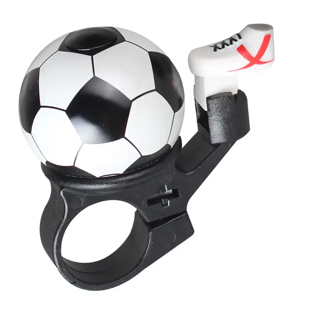 Kids' Cartoon Football Bicycle Bell - Cute Handlebar Accessory