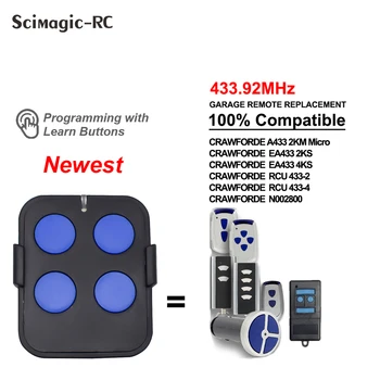 For NORMSTAHL EA433 4K RCU Crawford / Magic 1000 Replacement Remote Control Fob 1