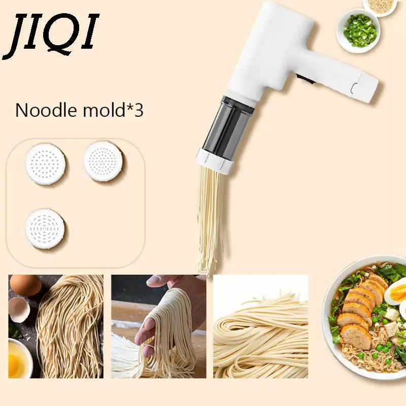 Handheld Noodles maker Stainless steel Mold Noodle Press Wireless Enema Machine Sausage Maker Pasta Spaghetti Processing 110-240