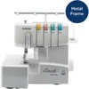 Serger, 1034D, Heavy-Duty Metal Frame Overlock Machine, 1,300 Stitches Per Minute, Removeable Trim Trap 5
