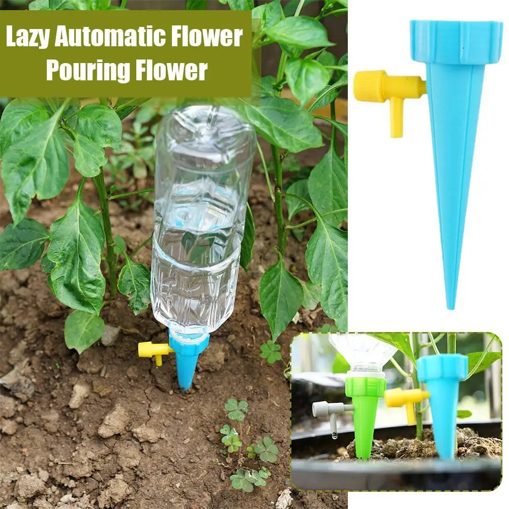 

1/10pcs Self-Watering Kits Automatic Drip Irrigation System Kits Plant Flower Greenhouse Garden Adjustable Auto Water Dripper