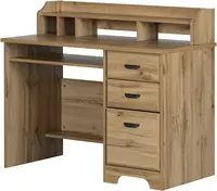 a Computer Desk with Hutch 1