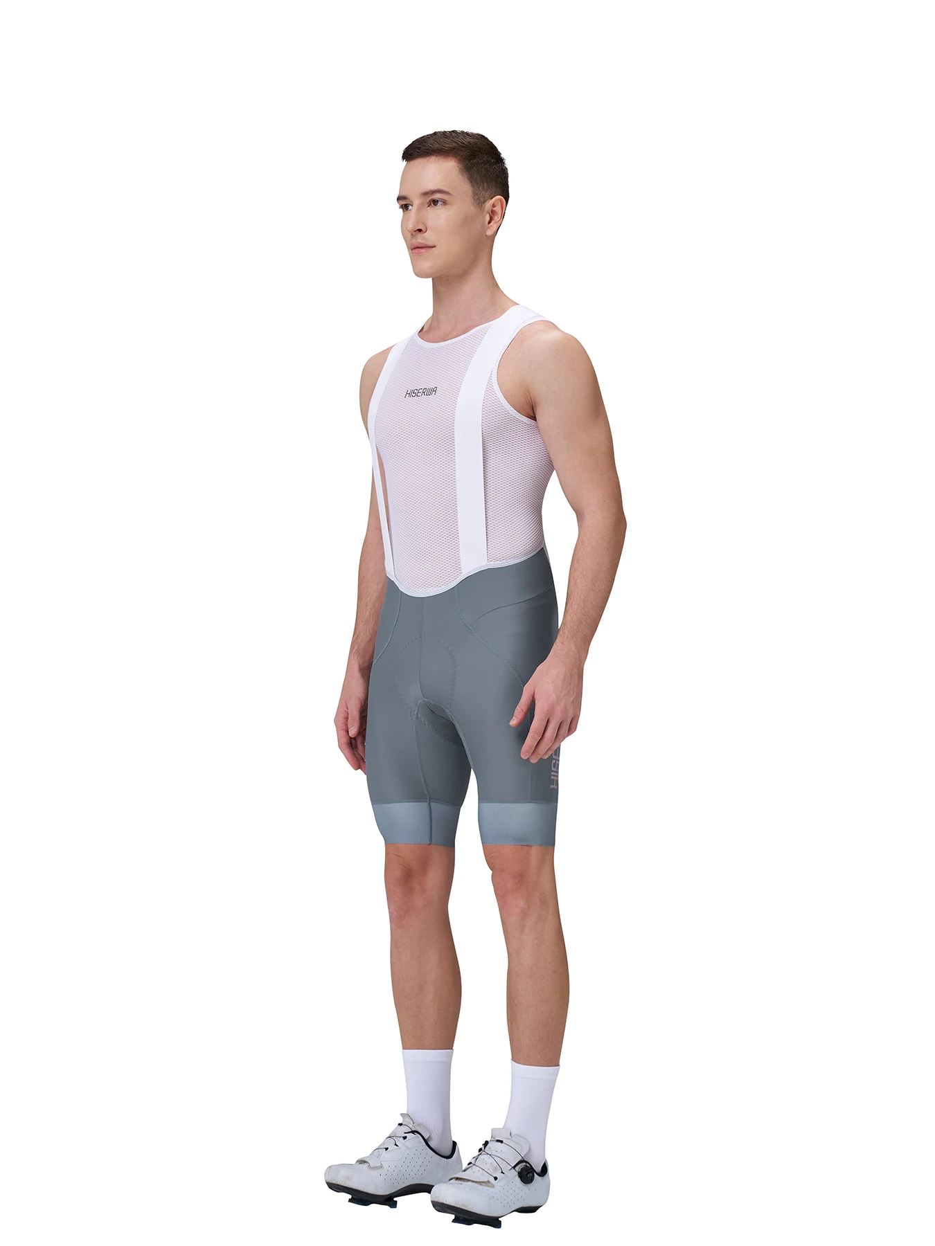Men Cycling Bib Shorts Mountain Bike Bib Shorts 7H Pro Team Elastic Interface Pad Men MTB Cycling