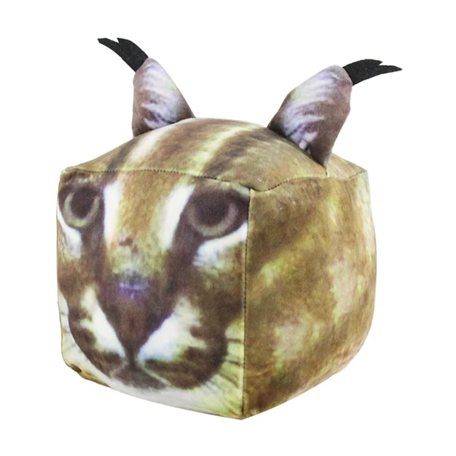 Roblox levanta uma simulação floppa cubo gato caracal pelúcia