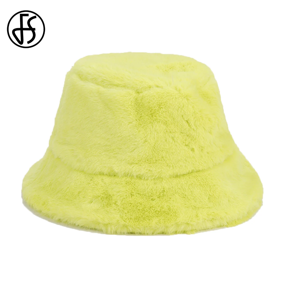 

FS осенне-зимние шляпы-ведерки для мужчин, новая однотонная плюшевая шапка в рыбацком стиле, модная простая художественная ретро-Кепка с маленьким лицом, теплая Женская шапка Bob