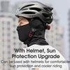WEST BIKING Balaclava Cycling Caps for Men Bicycle Travel Quick Dry Dustproof Face Cover Sun Protection Hat Sports Hood 2