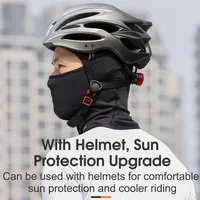 WEST BIKING Balaclava Cycling Caps for Men Bicycle Travel Quick Dry Dustproof Face Cover Sun Protection Hat Sports Hood 2