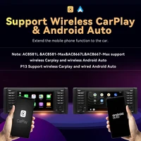 Autoradio sans fil CarPlay Android Auto pour BMW Série 5 E39 X5 E53 M5 1996-2003 Android 14 GPS Navigation 4G WIFI 2