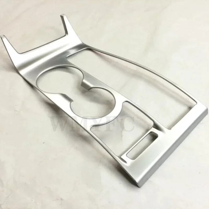 Left Hand Drive Carbon Fiber Gear Shift Box Panel Cover Trim For Hyundai Tucson 2015