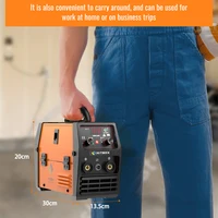 HITBOX Mig Welding Machine Synergy HBM1200 Semi-Automatic 3 in 1 Inverter Tig Argon Arc MIG Gas-Less Soldering Welder 110V 220V 2