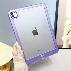 Acrylic TPU Protective Cover - Tab S7 11 SM - T870 (Light purple)