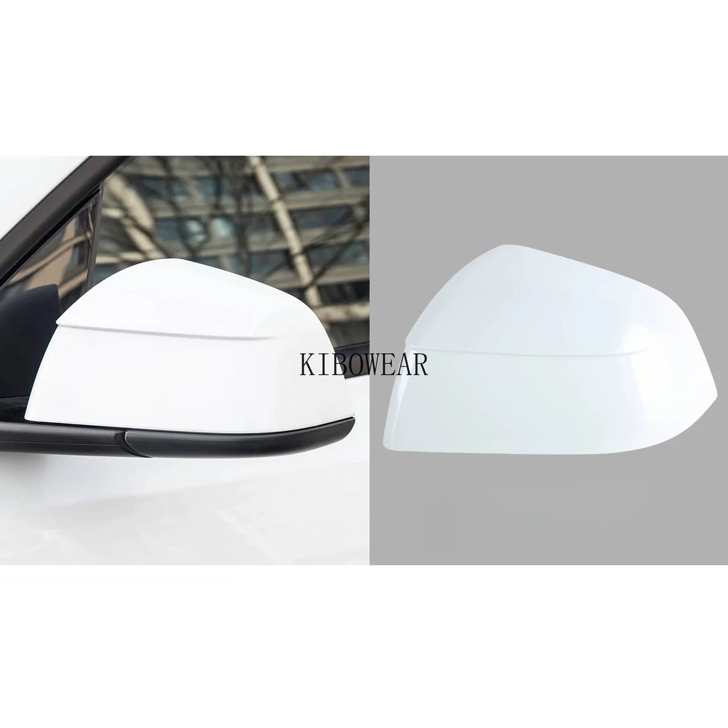 Tesla Model Y Juniper Side Mirror Cover Frame Bottom Glass 2025 2026 Lens Turn Signal Holder - Image 3