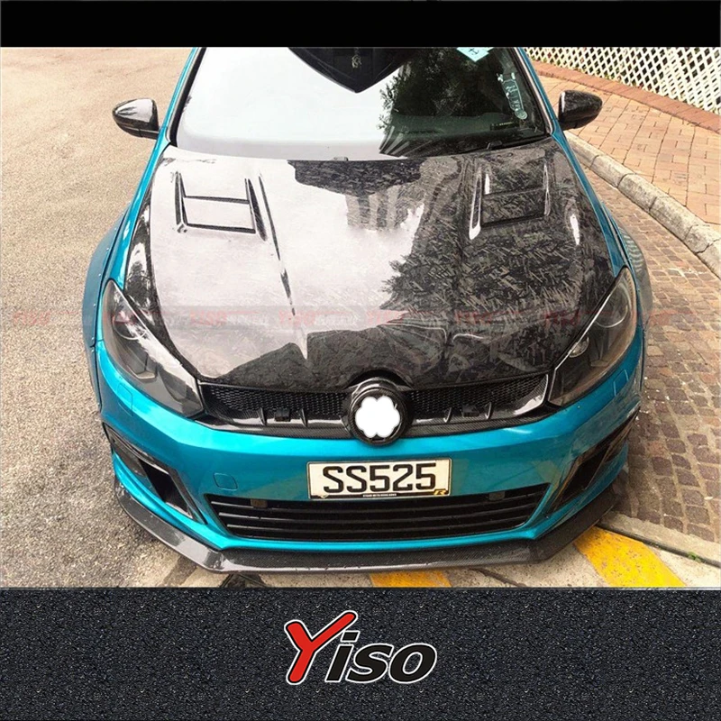 FOR VW GOLF 6 GTI R20 R Volkswagen GOLF 6 GTI R20 R Modified Carbon fiber ASPEC HOOD