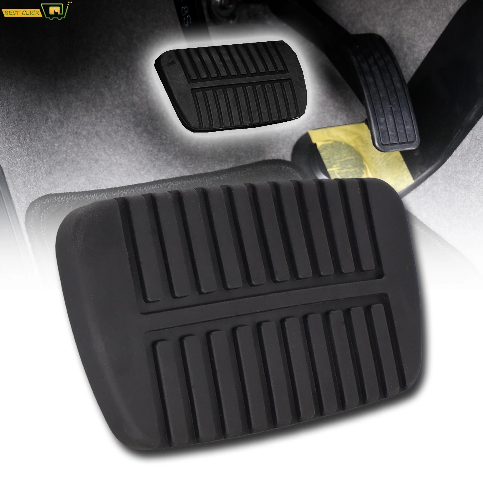 36015GA121 For Subaru Forester Outback Legacy Impreza 02-15 Tribeca Brake Pads Brake Pedal Rubber Pad Anti-skid Pad Cover Black car pedals,pedal cover