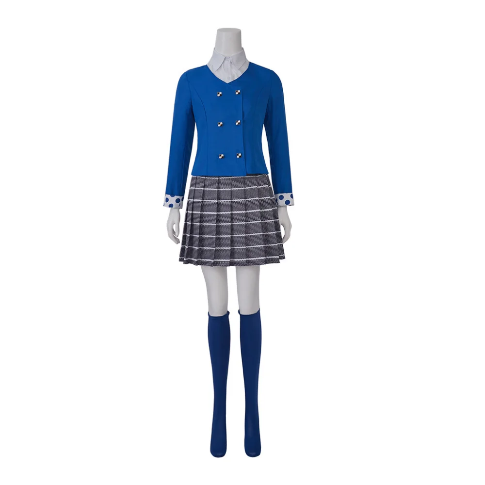 thumbnail image 1 of Disfraz de Verónica Sawyer de Heathers The Musical Rock para mujer, traje de Cosplay para escenario, concierto, uniforme JK, chaqueta, traje de fiesta de Halloween, 1 of 5