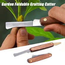 

Garden Foldable Grafting Cutter Pruning Seedling Tree Cutter Grafting Pruning With Anti-Cut Finger Cover Garden Hand Tools