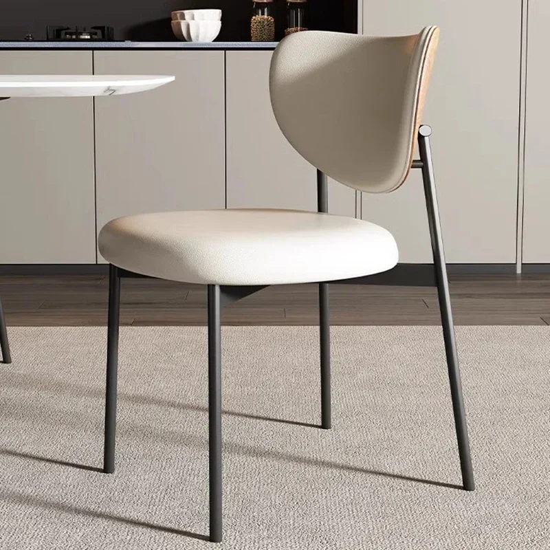

Designer Iron Art Dining Chairs Kitchen Outdoor Nordic Restaurant Dining Chairs Luxury Sillas De Comedor Room Furniture ZS40DC