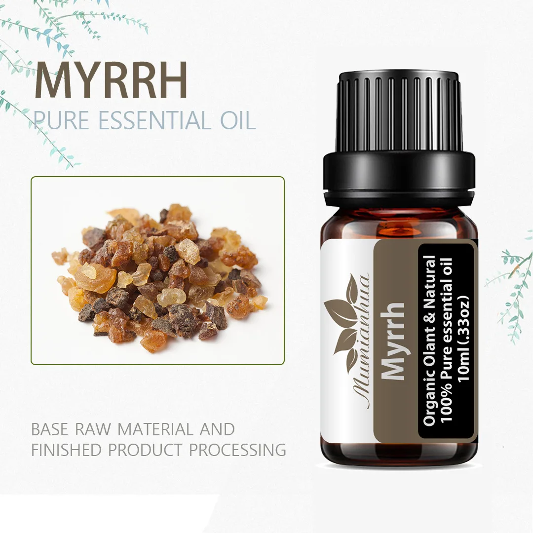 Myrrh Essential Oil for Skin Pure Therapeutic Grade Myrrh Oil for Diffuser Soothing & Relaxing for Hair Candle Making & Massage 50pcs candle wicks pre waxed wicks candle making kit