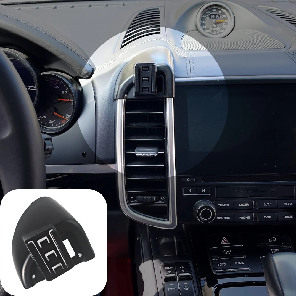 Charging Pad Porsche Cayenne Phone Mount Car Phone Holder For