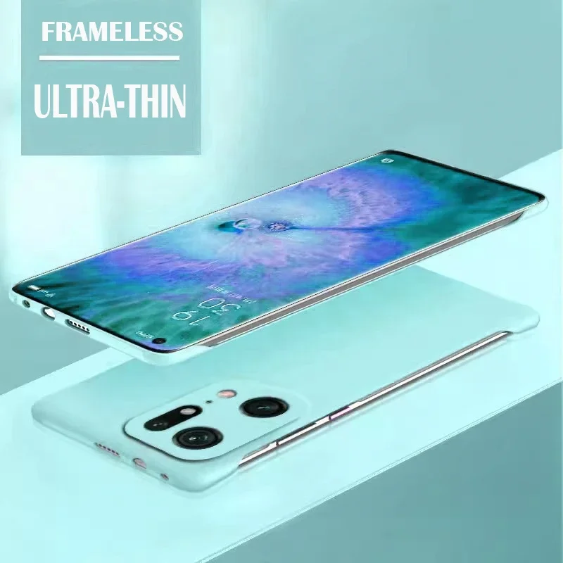 Luxury Solid Candy Color Frameless ShockProof Ultra-Thin Back Cover Case