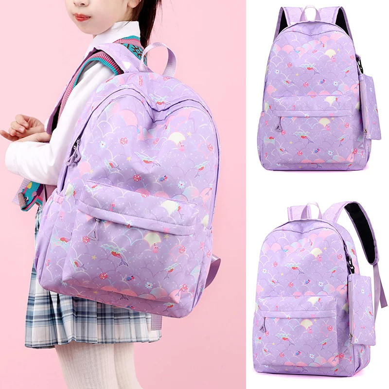 3 قطع/مجموعة حقيبة ظهر My Little Pony بتصميم حورية...