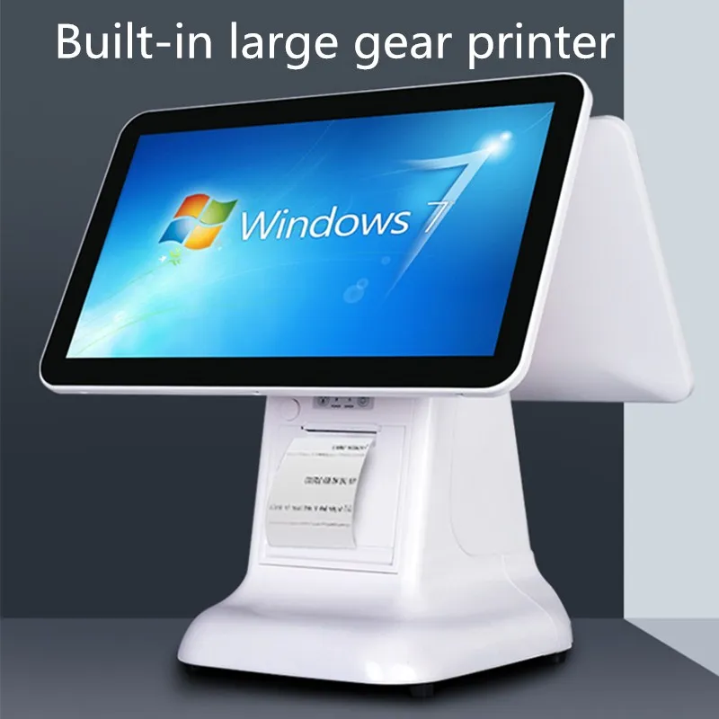 Terminale Del Sistema Pos 15.1 "Integrato Con Stampante Da 58Mm Touch Registratore Di Cassa All-In-One Scanner Integrato Opzionale È Supportato