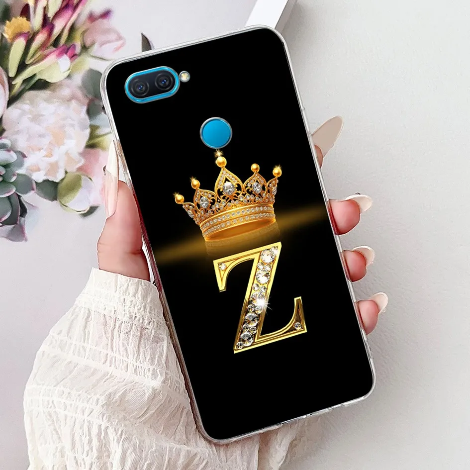 Fashion Letters Crown Soft Silicone Back Protective Phone Case Cover