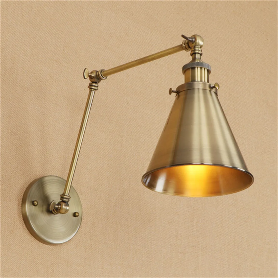 Vintage Wall Lights Bedside Wall Lamp Sconce Modern Light for Bedroom Nordic Wandlamp Industrieel 85-285V Wandlampe