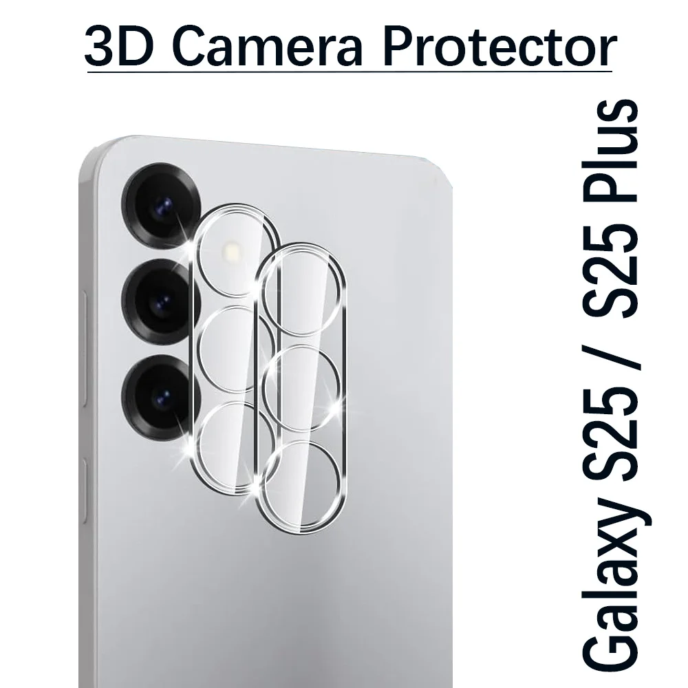 Tempered Glass Camera Lens Protector Case