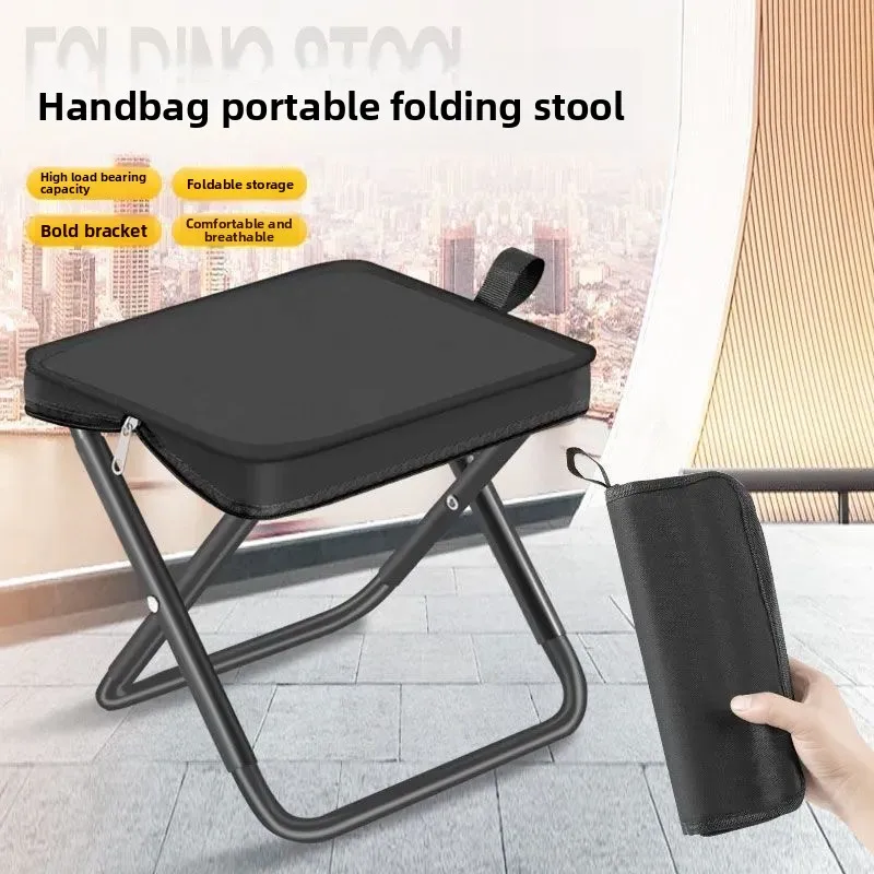 Folding Camping Stool with Bag 1