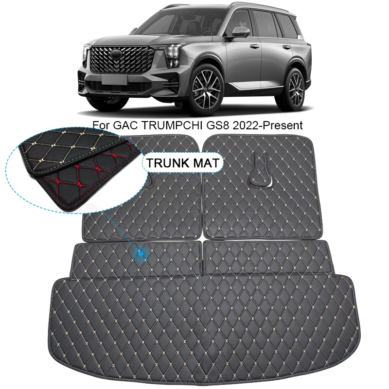

Оригинальные коврики для багажника автомобиля, водонепроницаемый нескользящий защитный чехол против царапин для GAC TRUMPCHI GS8 2022-2025, внутренний автомобильный аксессуар