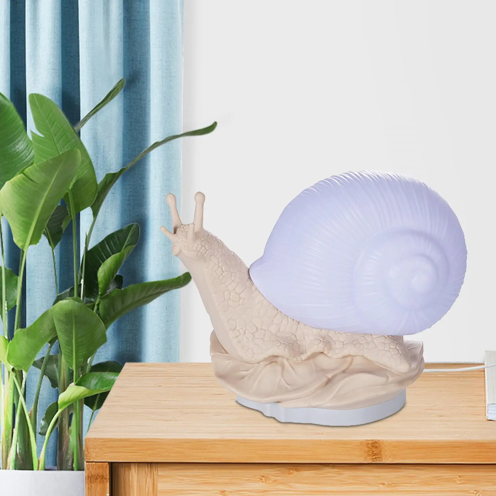 

Cute Snail Night Light Bedside Lamp 24 Colors Changing Cute Animal Lamps Living Room Lamp for Cafe Holiday Bedroom Outdoor Home