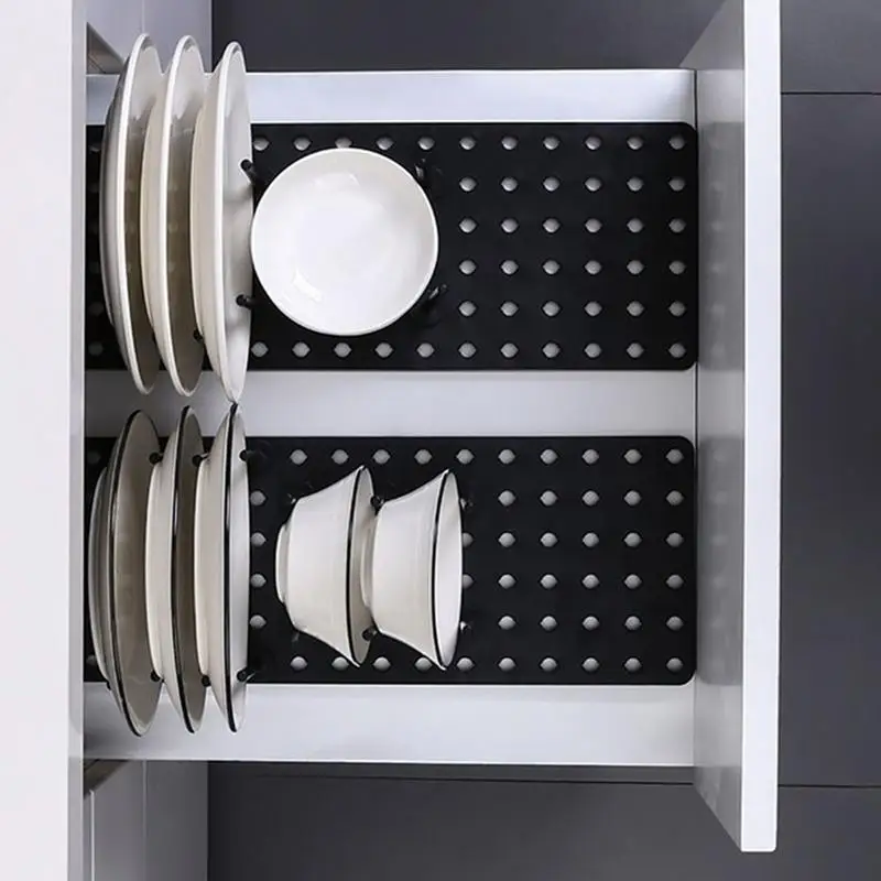 

Dish Plate Drying Rack Bowl Pot Lid Storage Holder Drainer Drawertype Storage Shelf For Storing Dishes Cups And Cutlery