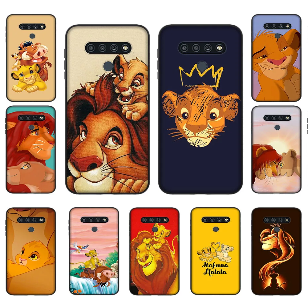 Custodia Morbida Per Xiaomi Redmi Note 10 10T 10S Pro Max Black Cover Dl-54 The Lion King