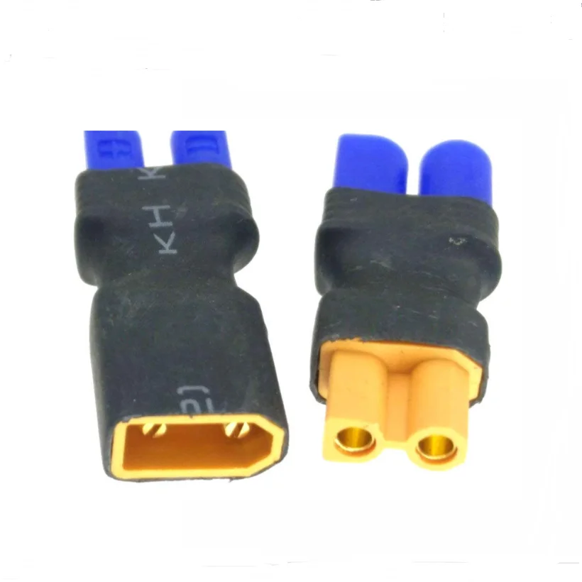 2 pcs xt30 männlich weiblich zu deans t stecker trx traxxas ec5 ec2 stecker buchse stecker adapter für rc modell batterie esc – Detail 11