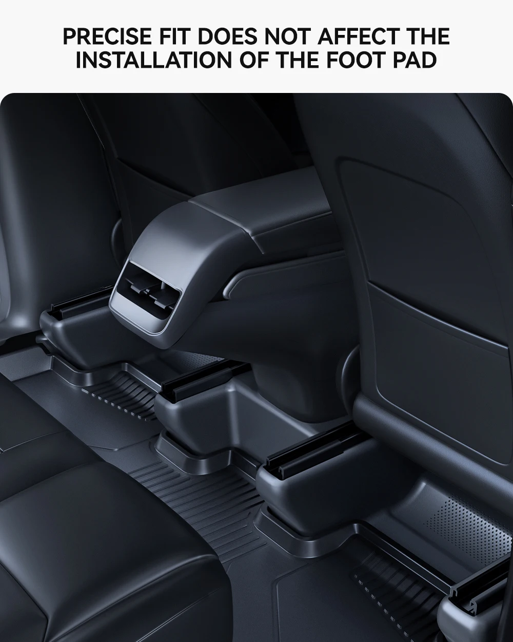 YZ TPE Under Seat Corner Guard For Tesla Model Y Juniper 2025 Protector Rear Sea