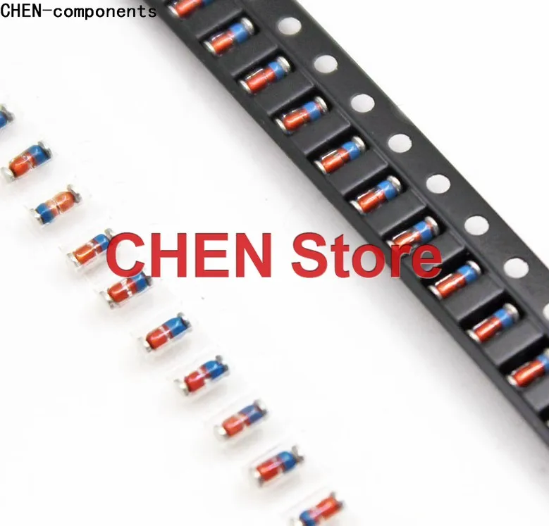 Shop the latest trends 100pcs ZMM5V1 SMD LL34 1206 5.1V 1/2W Zener