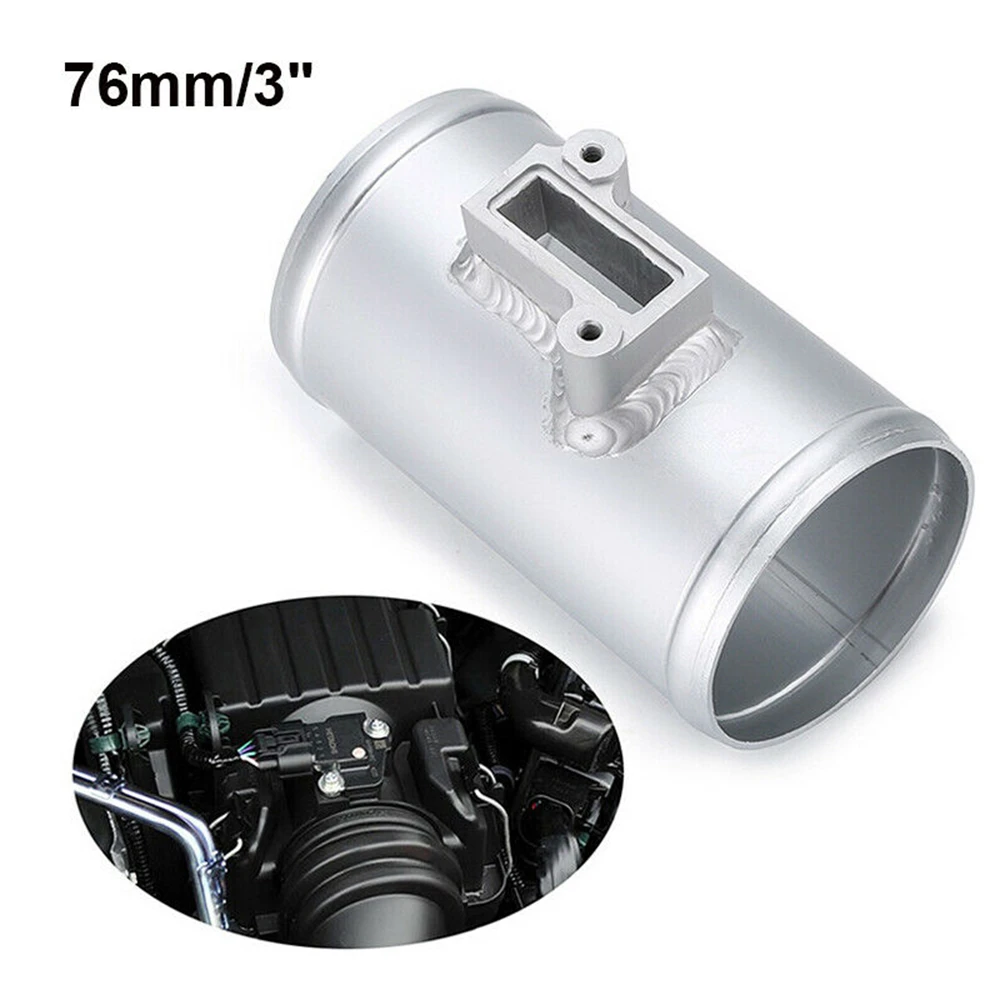 76mm Mass Air Flow Sensor Adapter Air Intake Meter Mount For Nissan For Hondafor Ford Sensors