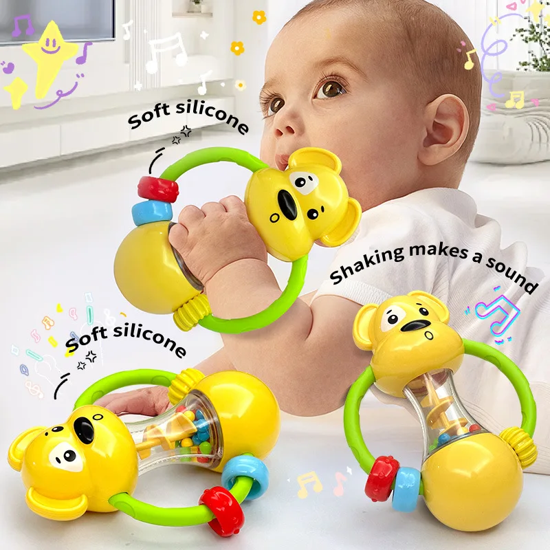 Baby Toys Sensory Teether Rattle Ball Educational Games 0 6 12 Months For Babies