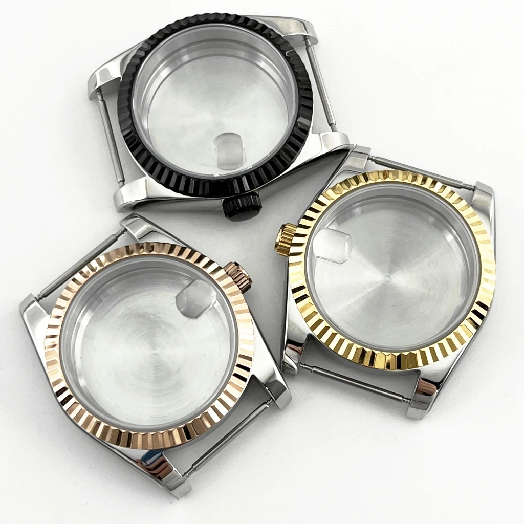 Sapphire Glass Watch Case for Automatic Movements, 36mm/39mm