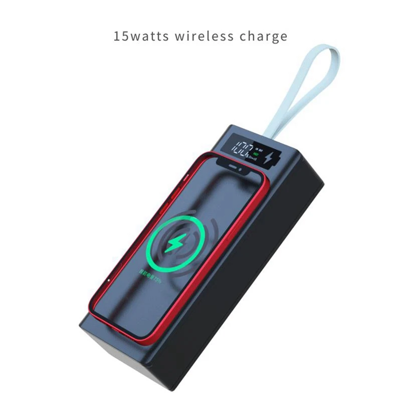 TTKK USB 배터리 뱅크 케이스, 배터리 충전 보관함, LED 조명, 스마트폰 충전용 분리형, 핫 16X18650