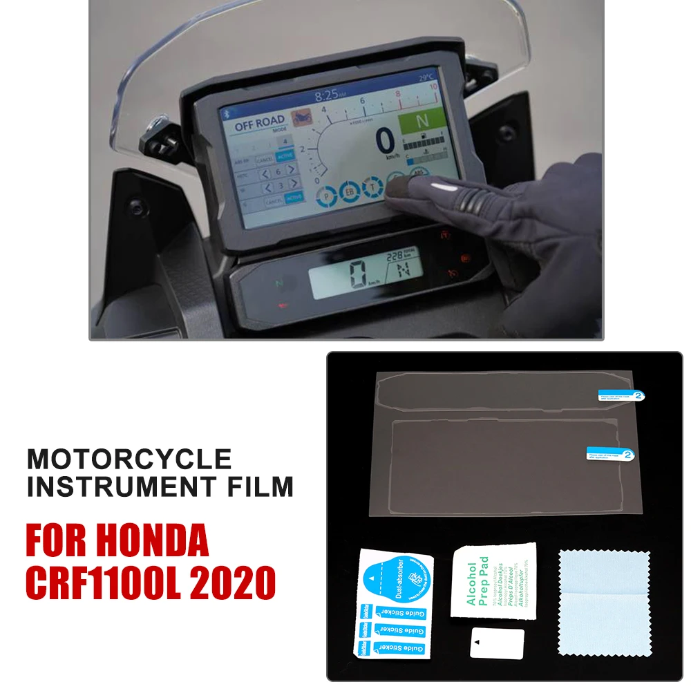 

Motorcycle Cluster Scratch Protection Film Instrument Speedometer Screen Sticker For Honda CRF1100L CRF 1100L Africa Twin 2020