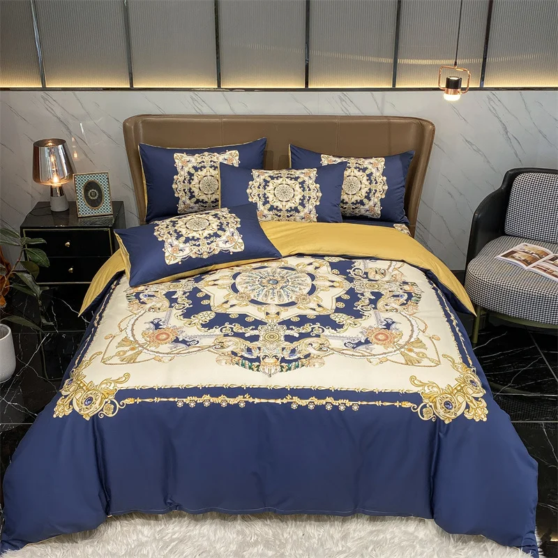 Waliicorners Bohemian Queen 200X230cm Duvet Cover Set Bed Linens Fitted Sheet Pillow Shams Luxury 100% Cotton Exotic Pattern Bedding Set 16 Sd1b202f9938a4d8abb66d109398daa26d