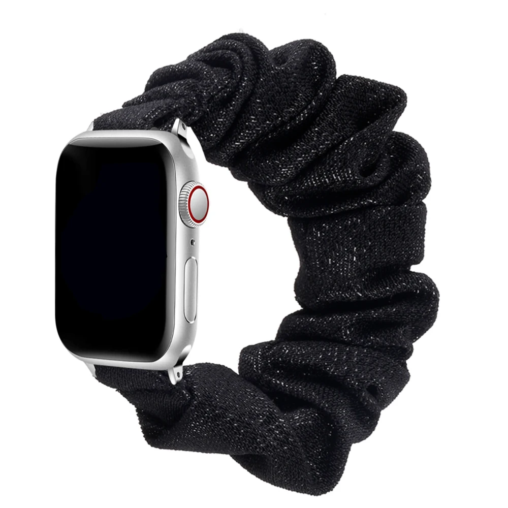 Leopard Print Elastic Nylon Watch Strap Bracelet