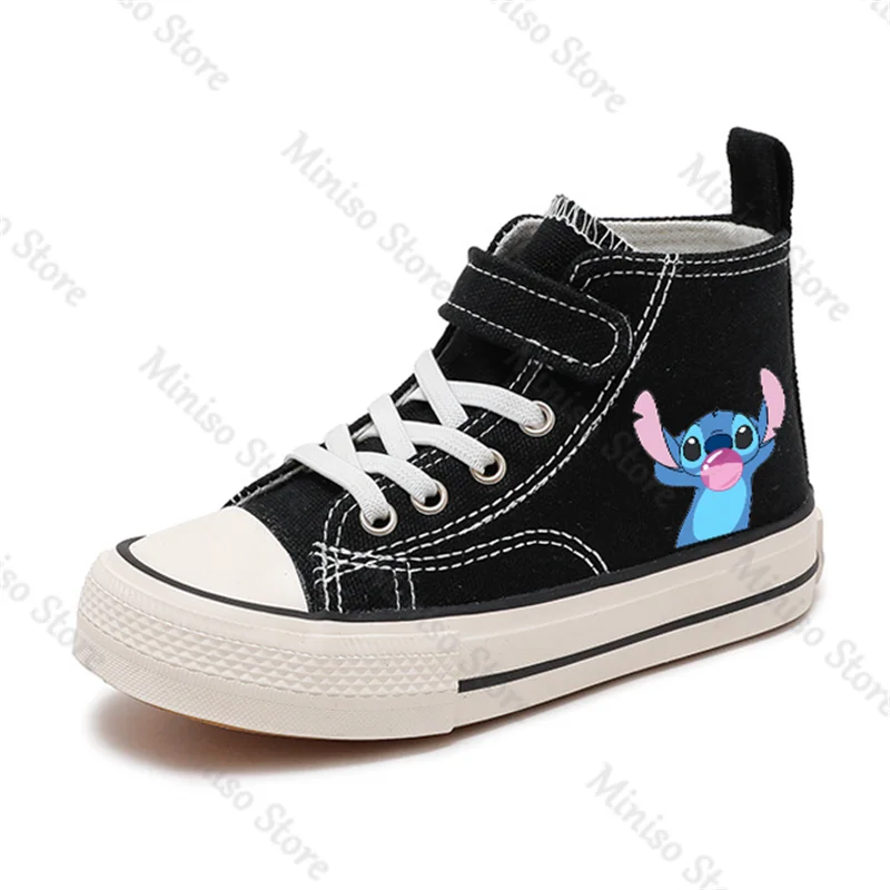 Meisje Jongens Kinderen Canvas Schoenen Casual Cartoon Lilo Stitch Sport Comfort Schoenen Kinderen Mode Print Schoenen Jongens Tennisschoenen 1038