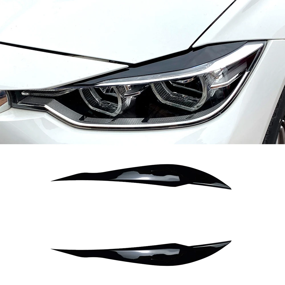 

Глянцевая черная/карбоновая передняя фара для BMW 3 серии F30 F31 318i 320i 2012-2018
