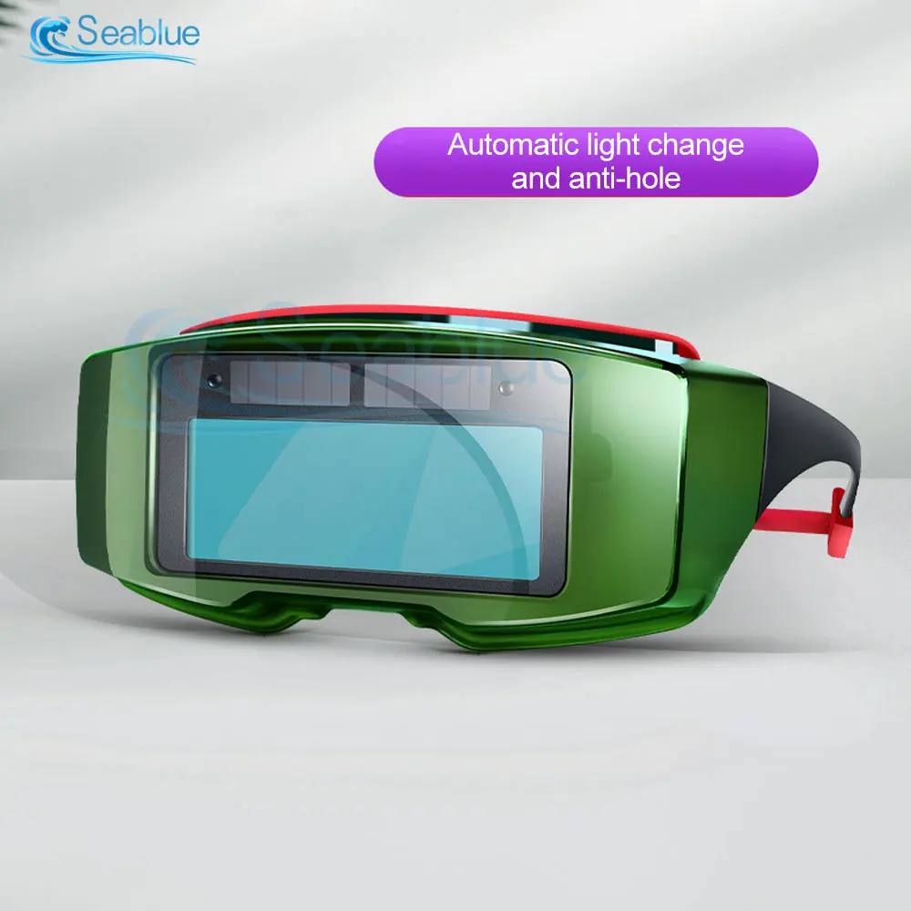 Welding Glasses Automatic Dimming Welding Glasses Automatic Darkening Welding Mask Anti Glare Argon Arc Glasses Welder Special Goggles
