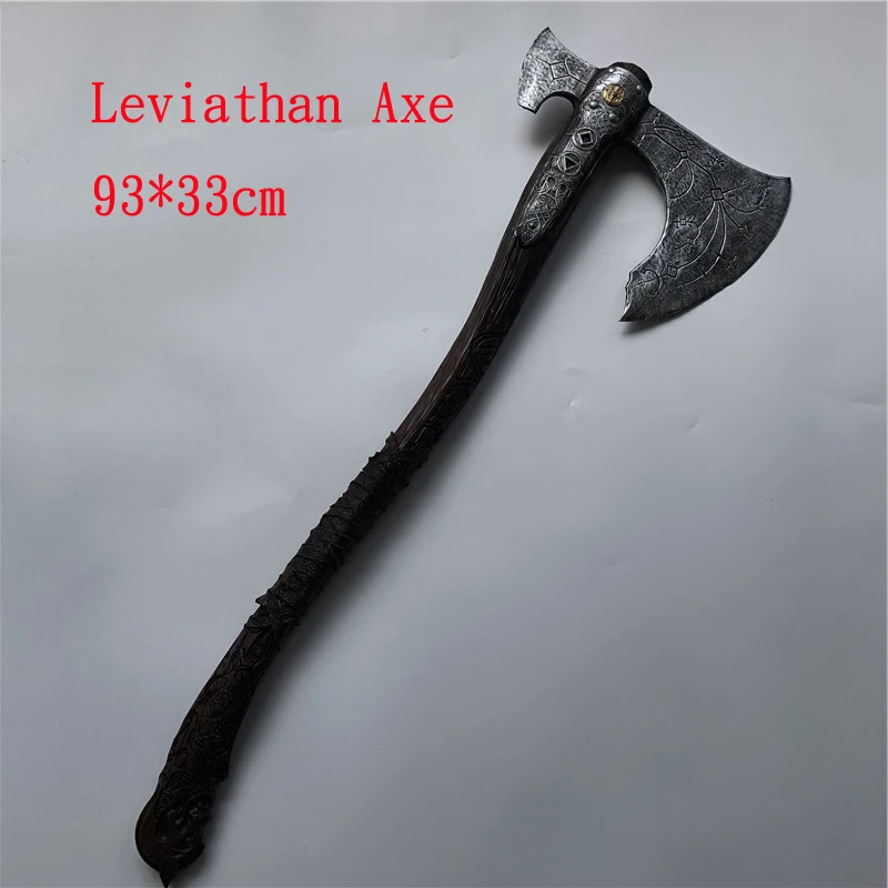 

93cm Cosplay God of War 4 Kratos Axe Leviathan Axe Prop Weapon Role Playing Game Movie Cos Ghost Axe PU Weapon Model Toy Prop